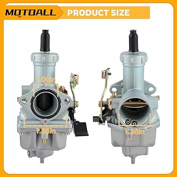 Amazon.com: MOTOALL PZ27 Carburetor 150cc 200cc 250cc ATV Go